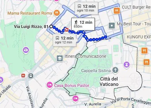 Pensjonat Next Stop Vatican